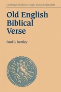 Cover: Old English Biblical Verse - Cambridge University Press