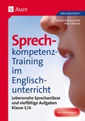 Cover: Sprechkompetenz-Training im Englischunterricht 5-6 - Auer Verlag in der AAP Lehrerwelt GmbH
