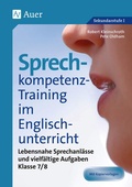 Cover: Sprechkompetenz-Training im Englischunterricht 7-8 - Auer Verlag in der AAP Lehrerwelt GmbH