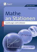 Cover: Mathe an Stationen Zuordnungen und Funktionen - Auer Verlag in der AAP Lehrerwelt GmbH