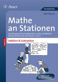 Enlarge image Cover: Mathe an Stationen Addition & Subtraktion 3-4 - Auer Verlag in der AAP Lehrerwelt GmbH