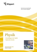 Cover: Grundlagen der Optik - Optische Ger&auml;te - Klippert Verlag in der AAP Lehrerwelt GmbH