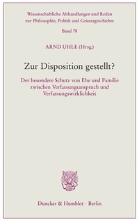 Abbildung von: Zur Disposition gestellt? - fibre
