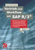 Cover: Vertrieb und Workflow mit SAP R/3&reg; - Vieweg+Teubner Verlag