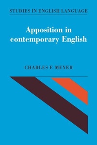 Enlarge image Cover: Apposition in Contemporary English - Cambridge University Press