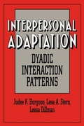 Cover: Interpersonal Adaptation - Cambridge University Press