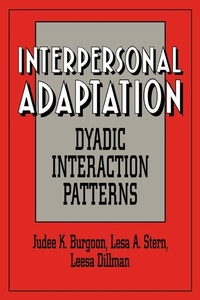 Enlarge image Cover: Interpersonal Adaptation - Cambridge University Press