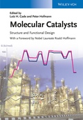 Cover: Molecular Catalysts - Wiley-VCH