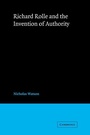 Cover: Richard Rolle and the Invention of Authority - Cambridge University Press