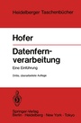 Cover: Datenfernverarbeitung - Springer