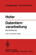 Cover: Datenfernverarbeitung - Springer