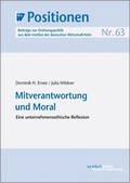 Cover: Mitverantwortung und Moral - IW Medien
