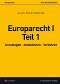 Cover: Europarecht I - Teil 1 - LexisNexis Verlag ARD ORAC GmbH