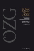 Cover: &Ouml;sterreichische Zeitschrift f&uuml;r Geschichtswissenschaften 1 & 2/2014 - Studien Verlag