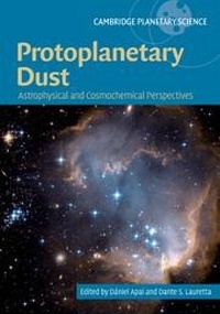 Enlarge image Cover: Protoplanetary Dust - Cambridge University Press