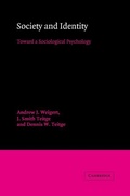 Cover: Society and Identity - Cambridge University Press