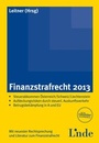 Cover: Finanzstrafrecht 2013 - Linde