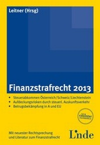 Abbildung von: Finanzstrafrecht 2013 - Linde