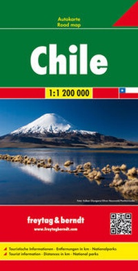 Abbildung von: Chile, Autokarte 1:1,2 Mio. - Freytag-Berndt und ARTARIA