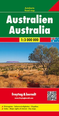 Abbildung von: Australien, Autokarte 1:3.000.000 - Freytag-Berndt und ARTARIA