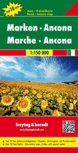 Abbildung von: Marken - Ancona, Autokarte 1:150.000, Top 10 Tips - Freytag-Berndt und ARTARIA