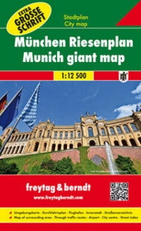 Abbildung von: München Riesenplan - Freytag-Berndt und ARTARIA