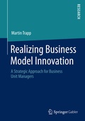 Cover: Realizing Business Model Innovation - Springer Gabler