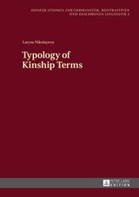 Abbildung von: Typology of Kinship Terms - Peter Lang Verlag