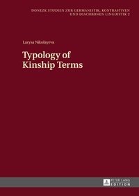 Abbildung von: Typology of Kinship Terms - Peter Lang Verlag