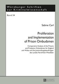 Bild: Proliferation and Implementation of Prison Ombudsmen - Peter Lang Verlag