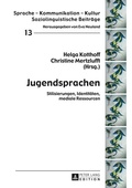 Cover: Jugendsprachen - Peter Lang Verlag