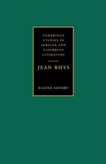 Cover: Jean Rhys - Cambridge University Press