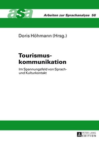 Abbildung von: Tourismuskommunikation - Peter Lang Verlag