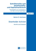 Abbildung von: Shareholder Activism - Peter Lang Verlag