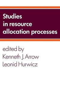Enlarge image Cover: Studies in Resource Allocation Processes - Cambridge University Press