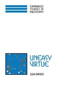 Cover: Uneasy Virtue - Cambridge University Press