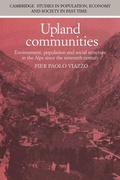 Cover: Upland Communities - Cambridge University Press