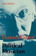 Cover: Hanns Eisler Political Musician - Cambridge University Press
