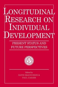 Enlarge image Cover: Longitudinal Research on Individual Development - Cambridge University Press