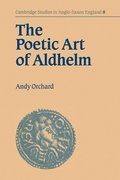 Cover: The Poetic Art of Aldhelm - Cambridge University Press