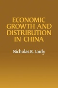 Cover: Economic Growth and Distribution in China - Cambridge University Press
