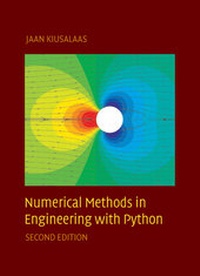 Enlarge image Cover: Numerical Methods in Engineering with Python - Cambridge University Press