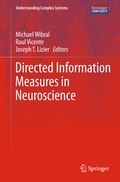 Cover: Directed Information Measures in Neuroscience - Springer