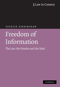 Abbildung von: Freedom of Information - Cambridge University Press