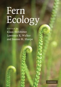 Cover: Fern Ecology - Cambridge University Press