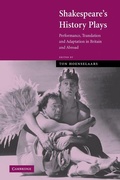 Cover: Shakespeare's History Plays - Cambridge University Press