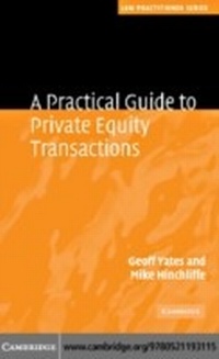 Abbildung von: A Practical Guide to Private Equity Transactions - Cambridge University Press