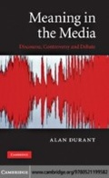 Cover: Meaning in the Media - Cambridge University Press