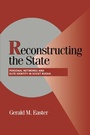 Cover: Reconstructing the State - Cambridge University Press