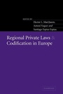 Cover: Regional Private Laws and Codification in Europe - Cambridge University Press
